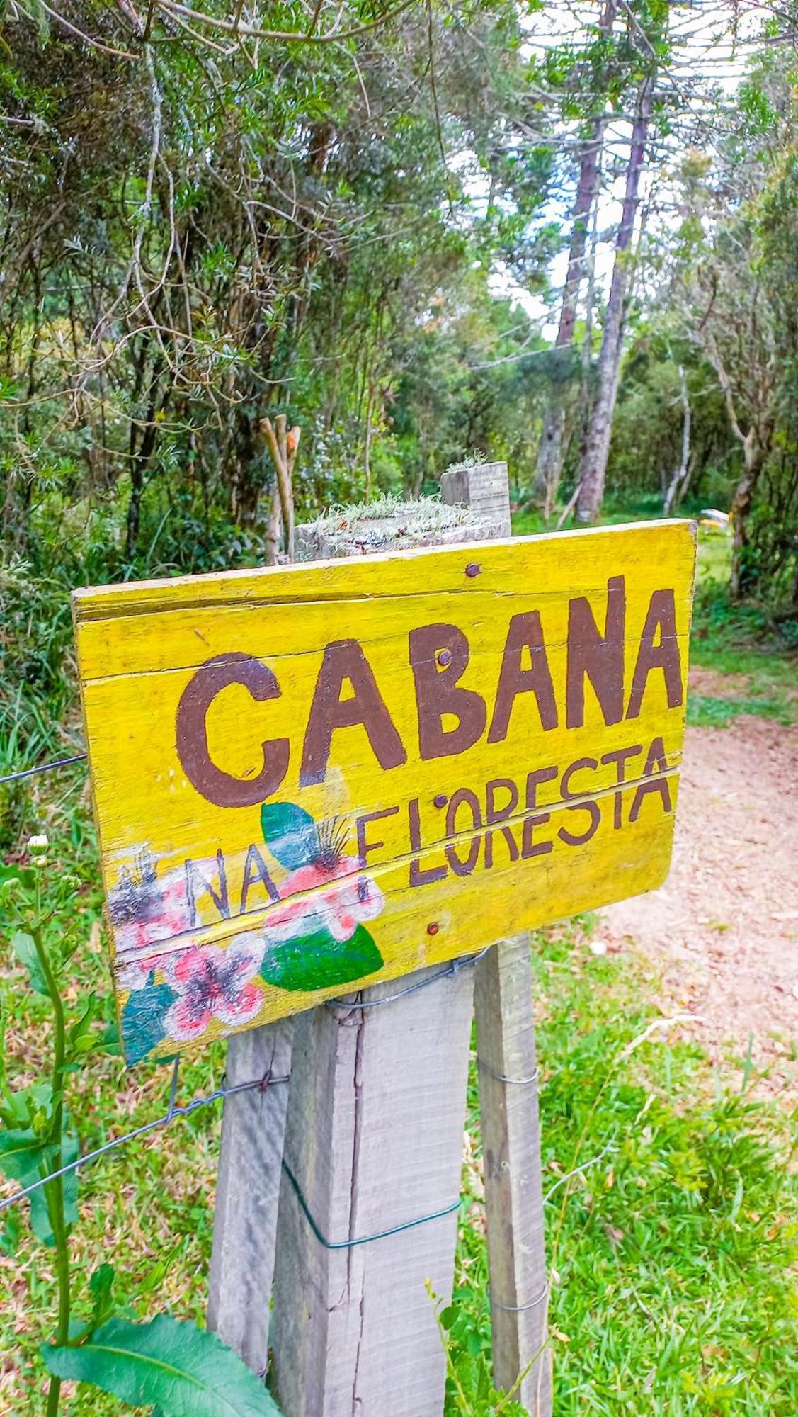 Cambará Cabana Na Floresta Rincao Do Fortaleza מראה חיצוני תמונה