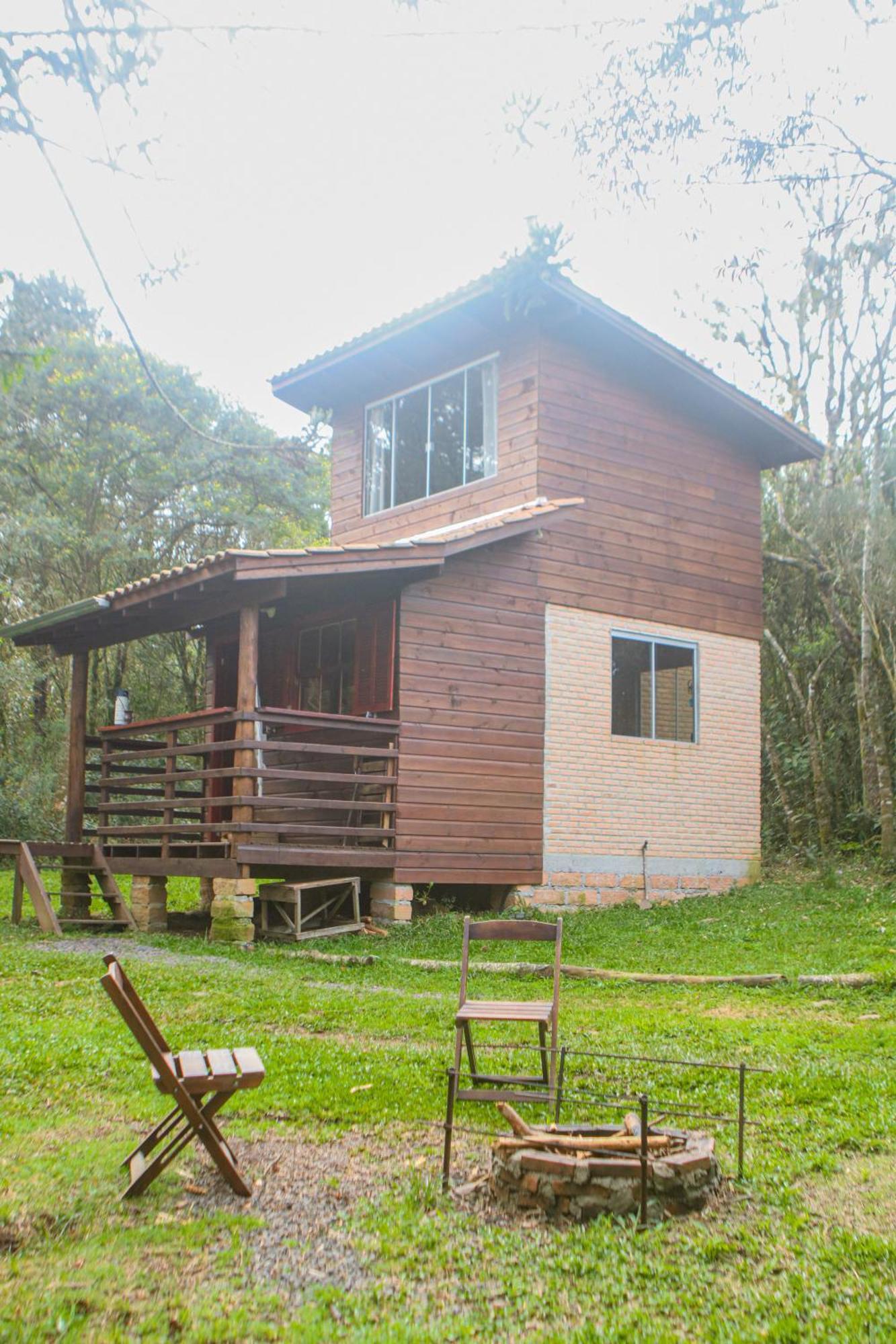 Cambará Cabana Na Floresta Rincao Do Fortaleza מראה חיצוני תמונה