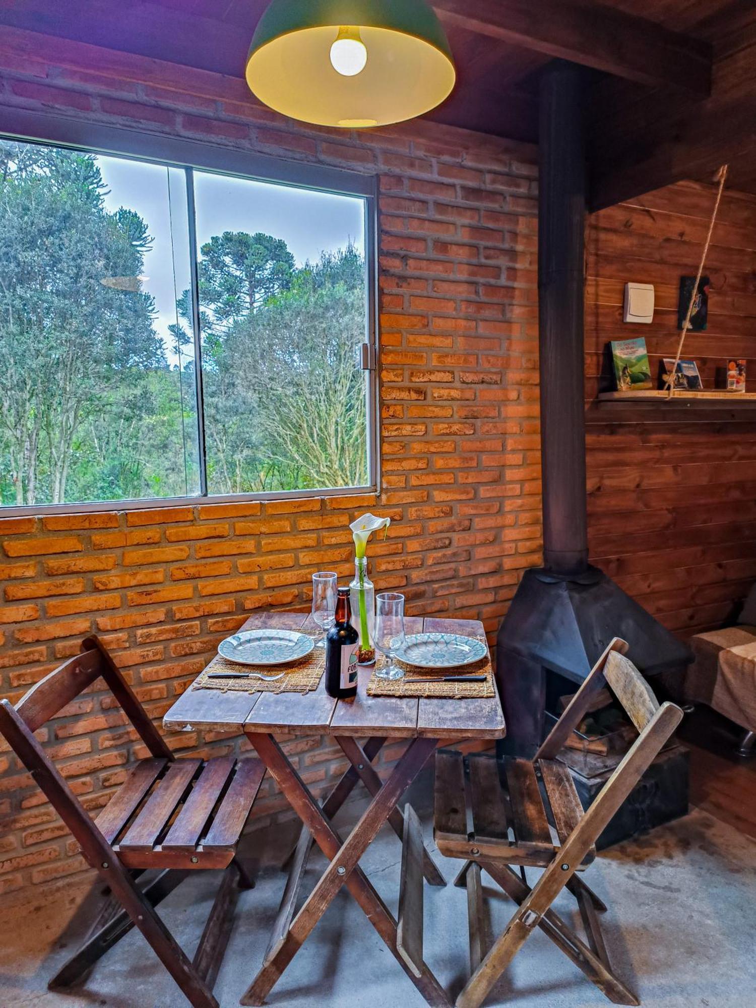 Cambará Cabana Na Floresta Rincao Do Fortaleza מראה חיצוני תמונה